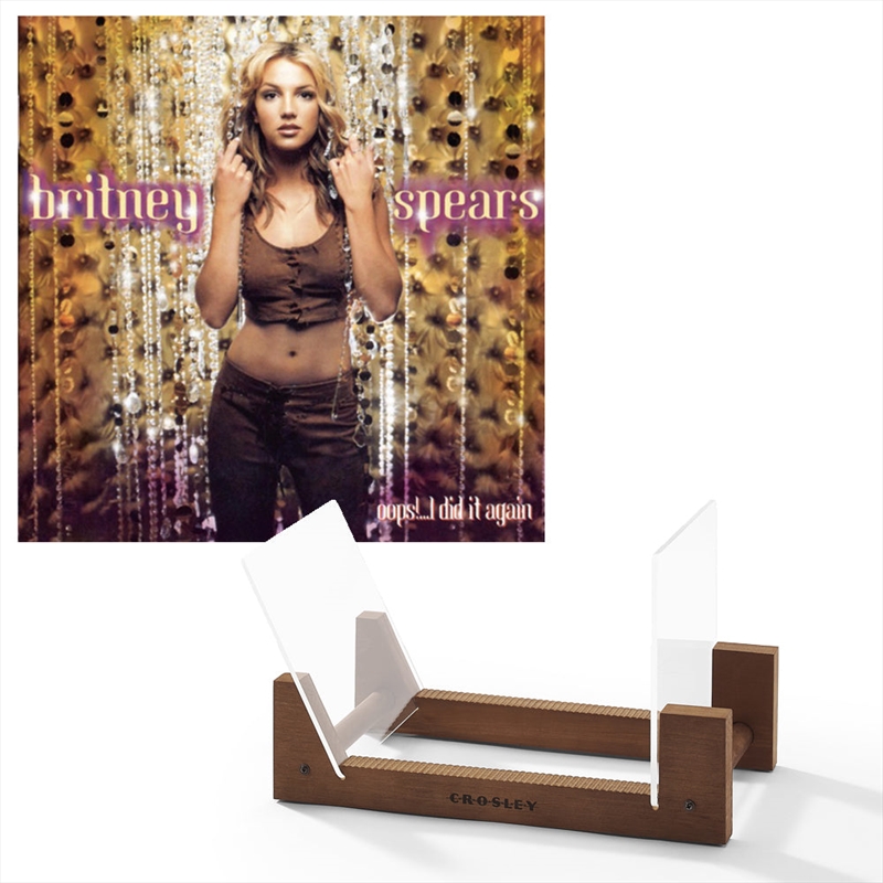 Britney Spears Oops!...I Did It Again Vinyl Album & Crosley Record Storage Display Stand/Product Detail/Storage