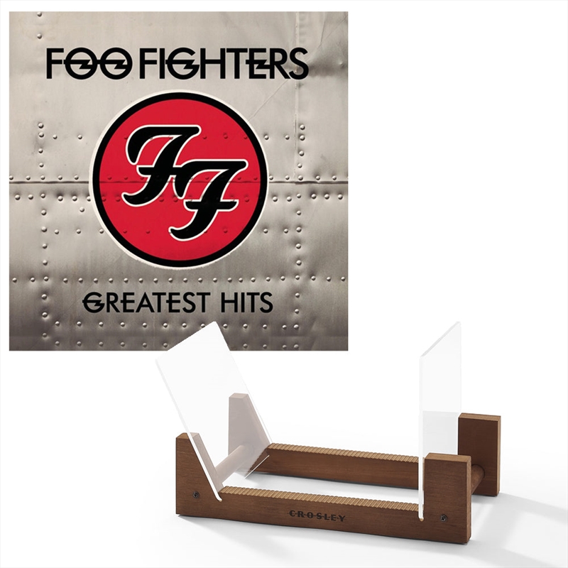 Foo Fighters Greatest Hits Vinyl Album & Crosley Record Storage Display Stand/Product Detail/Storage