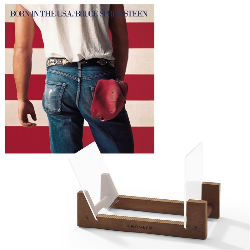 Bruce Springsteen Born In The U.S.A Vinyl Album & Crosley Record Storage Display Stand/Product Detail/Storage