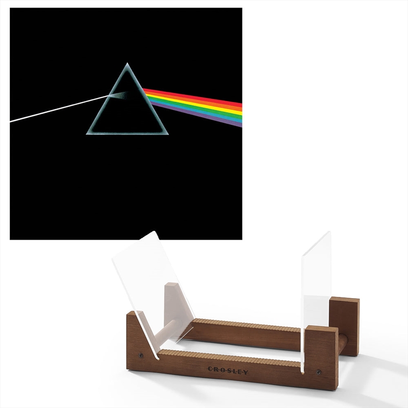 Pink Floyd The Dark Side Of The Moon Vinyl Album & Crosley Record Storage Display Stand/Product Detail/Storage