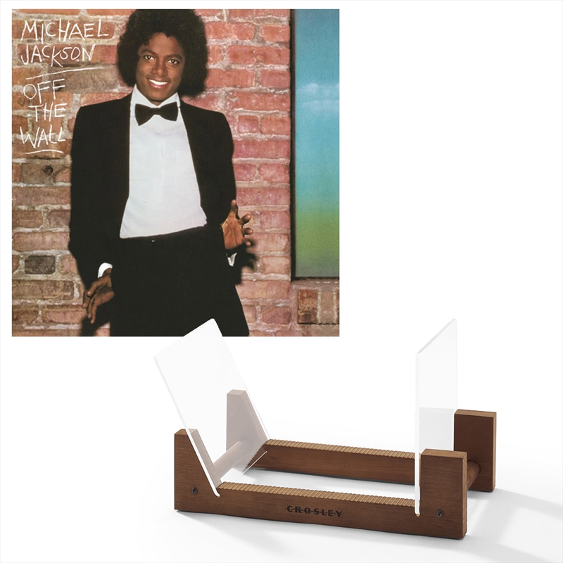 Michael Jackson Off The Wall Vinyl Album & Crosley Record Storage Display Stand/Product Detail/Storage
