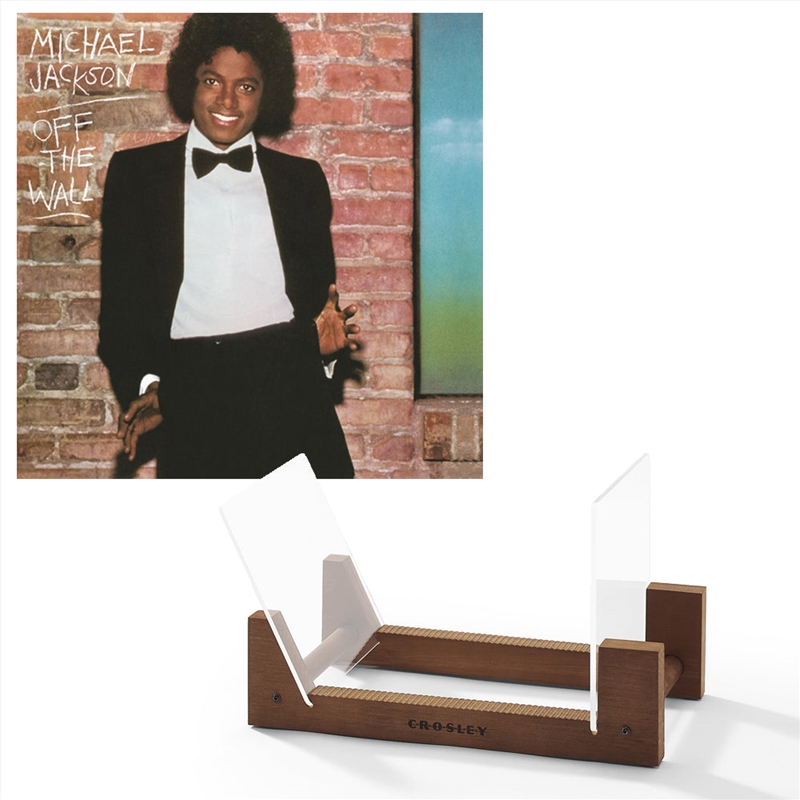 Michael Jackson Off The Wall Vinyl Album & Crosley Record Storage Display Stand/Product Detail/Storage