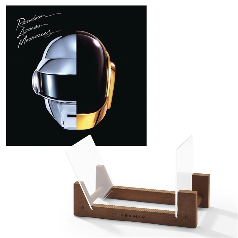 Daft Punk Random Access Memories Vinyl Album & Crosley Record Storage Display Stand/Product Detail/Storage