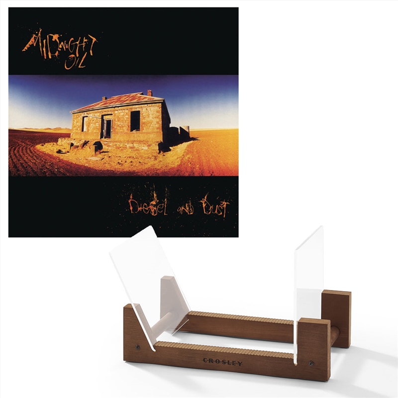 Midnight Oil Diesel And Dust Vinyl Album & Crosley Record Storage Display Stand/Product Detail/Storage