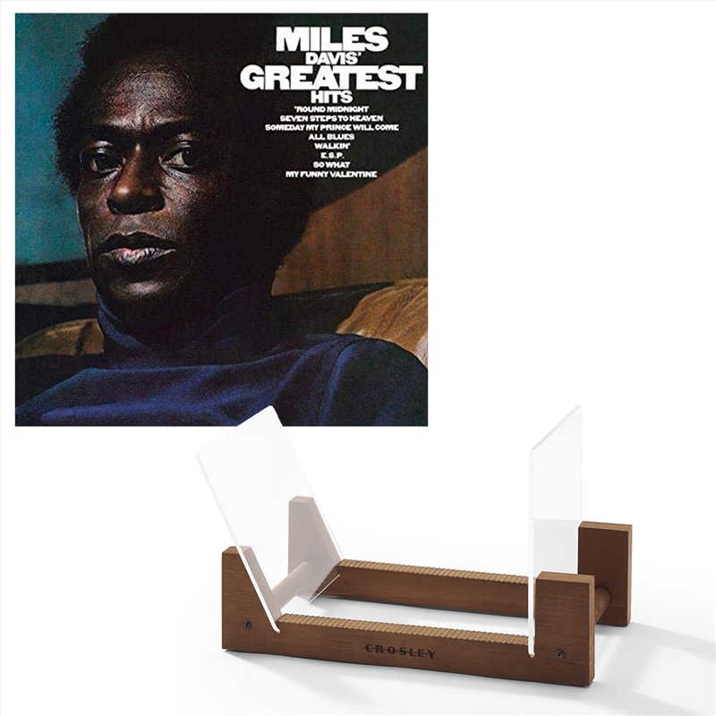 Miles Davis Greatest Hits Vinyl Album & Crosley Record Storage Display Stand/Product Detail/Storage