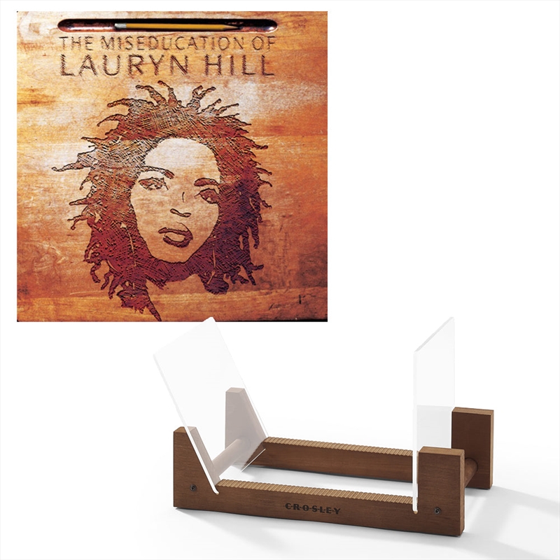 Lauryn Hill The Miseducation Of Lauryn Hill Vinyl Album & Crosley Record Storage Display Stand/Product Detail/Storage