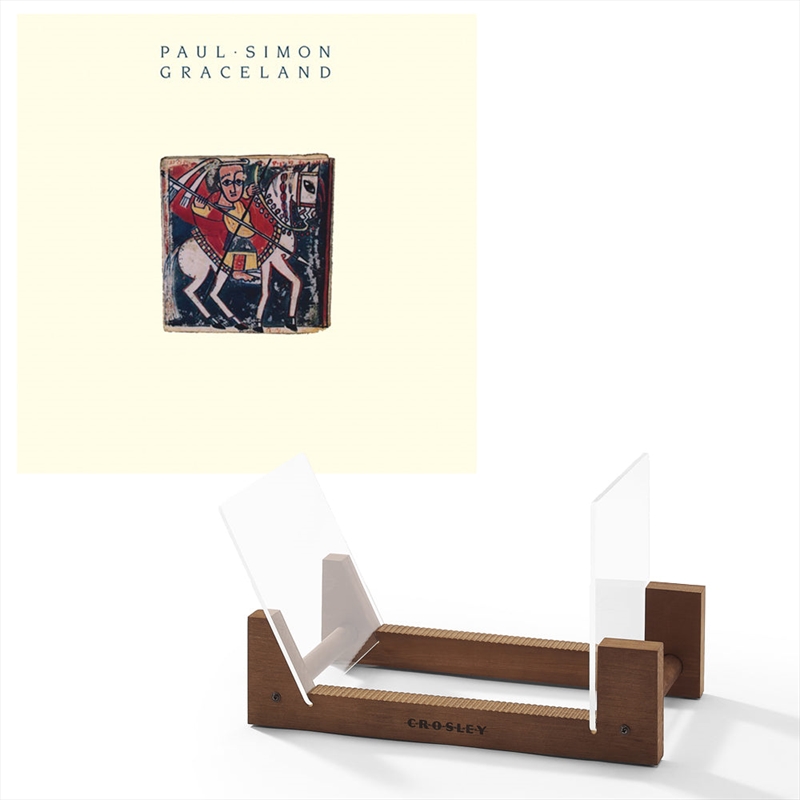 Paul Simon Graceland Vinyl Album & Crosley Record Storage Display Stand/Product Detail/Storage
