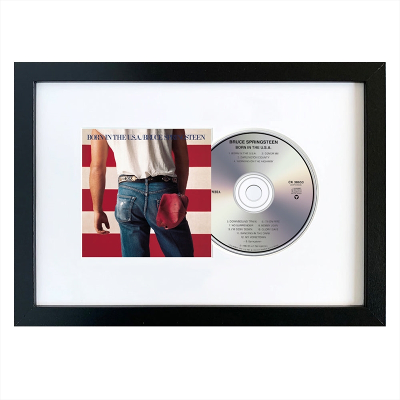 Bruce Springsteen-Born In The U.S.A. (2014 Remaster) CD Framed Album Art/Product Detail/Posters & Prints