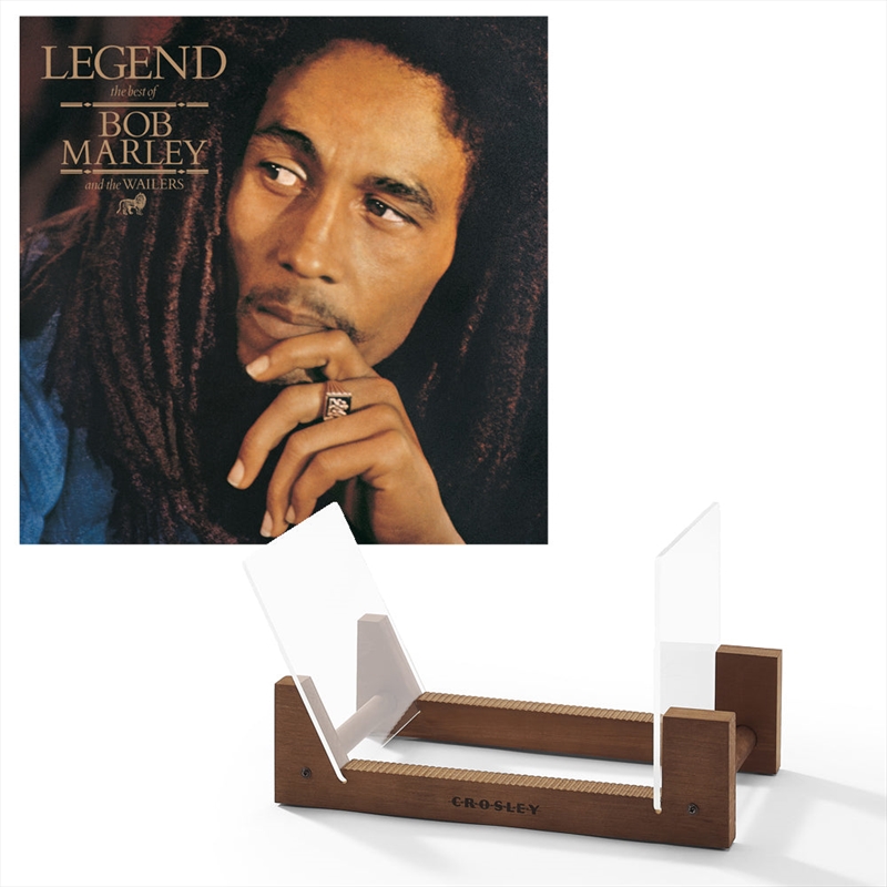 Bob Marley - Legend - Vinyl Album & Crosley Record Storage Display Stand/Product Detail/Storage