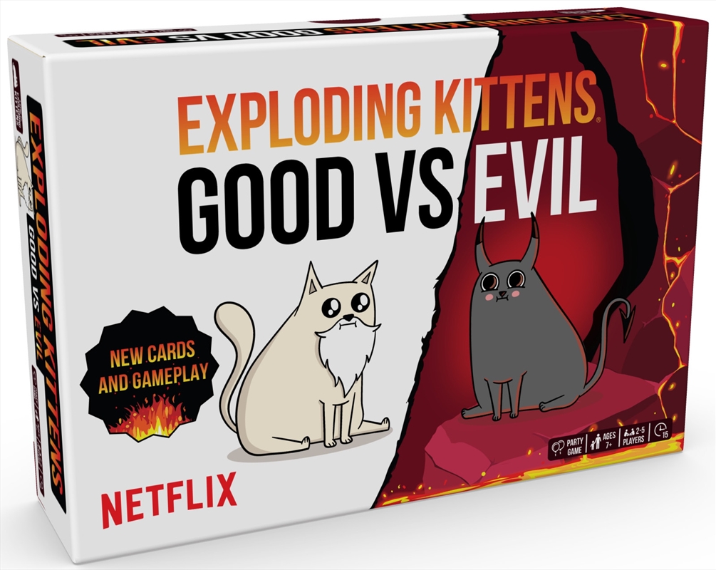 Exploding Kittens - Good Vs Ev/Product Detail/Card Games