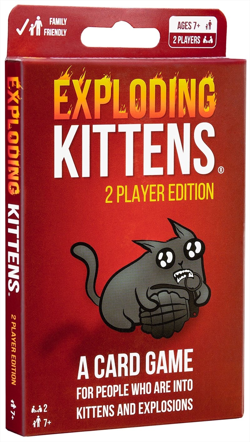 Exploding Kittens 2 Player Ed/Product Detail/Card Games