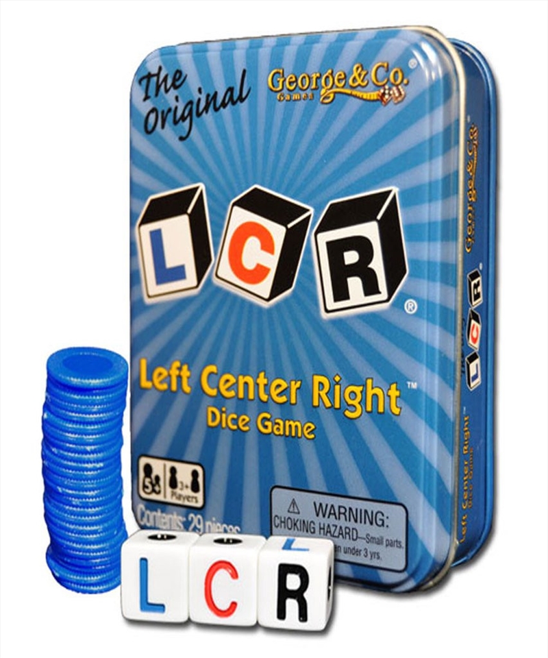 Lcr - Left Center Right Blue T/Product Detail/Games