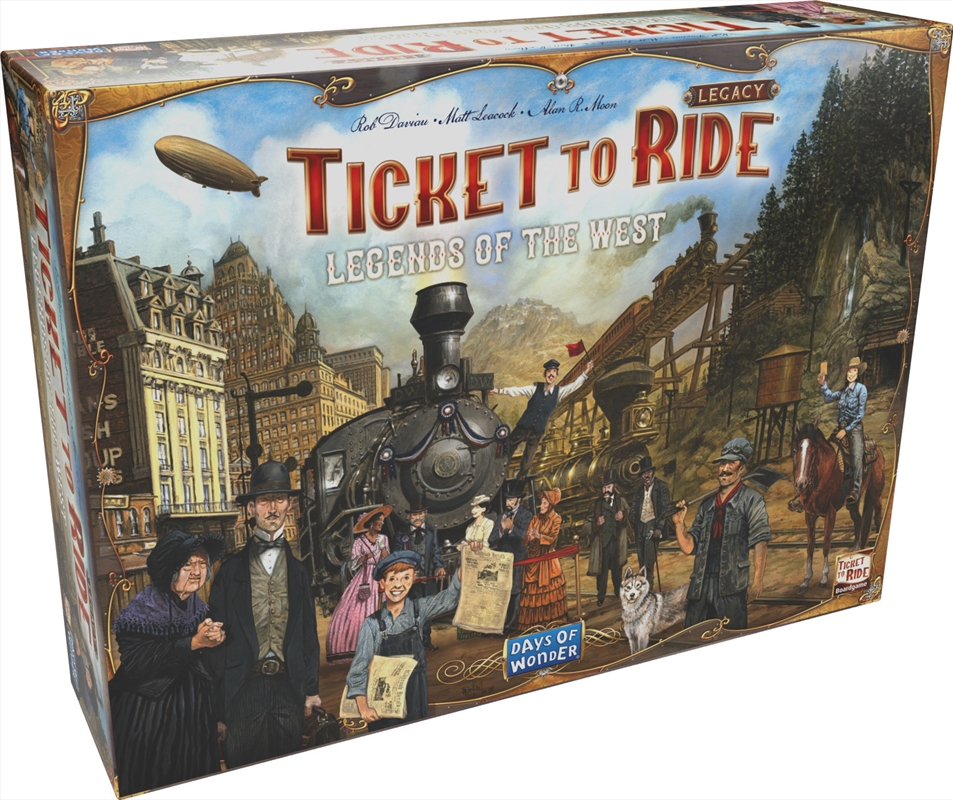 Ticket To Ride Legacy - Legend/Product Detail/Board Games