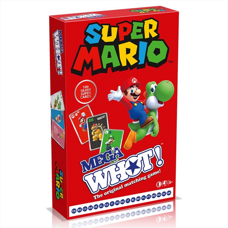Super Mario Mega Whot/Product Detail/Card Games