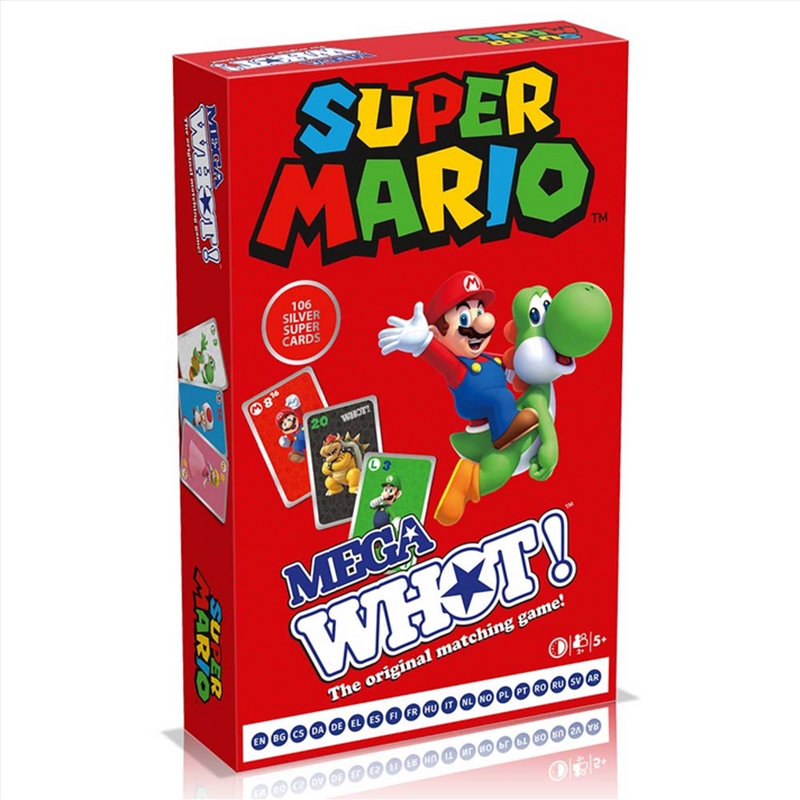 Super Mario Mega Whot/Product Detail/Card Games