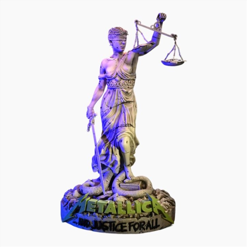 Metallica - Lady Justice Rock Iconz Statue/Product Detail/Statues