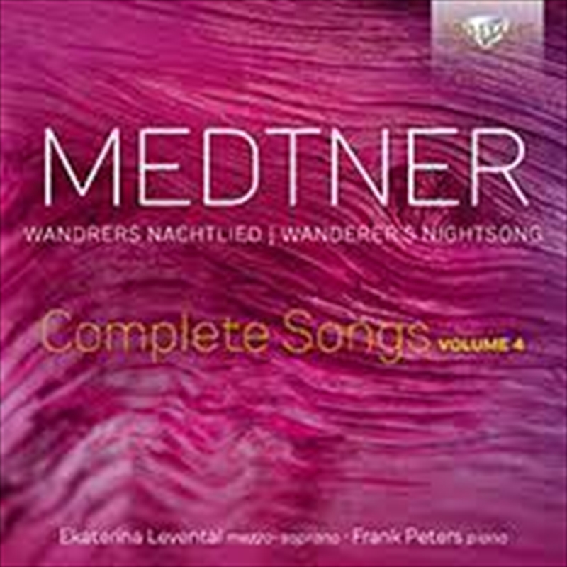 Wandrers Nachtlied Complete/Product Detail/Classical