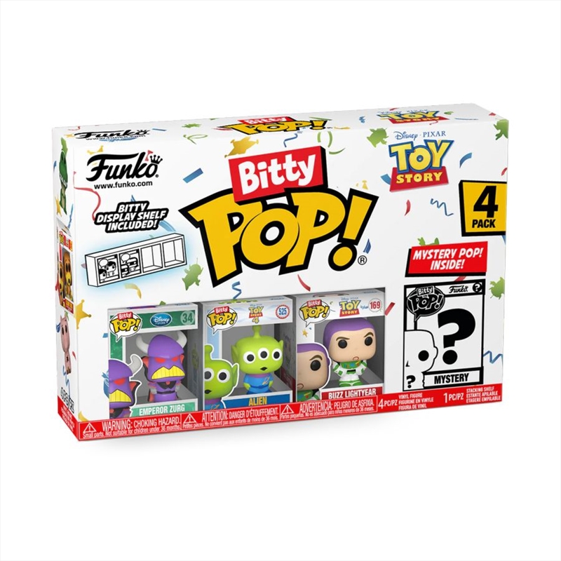 Toy Story - Zurg Bitty Pop! 4-Pack/Product Detail/Funko Collections