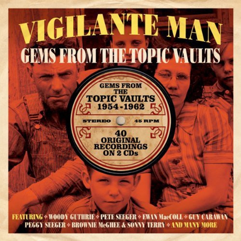 Vigilante Man & Gems from the Topic Vaults / Various/Product Detail/Rock/Pop