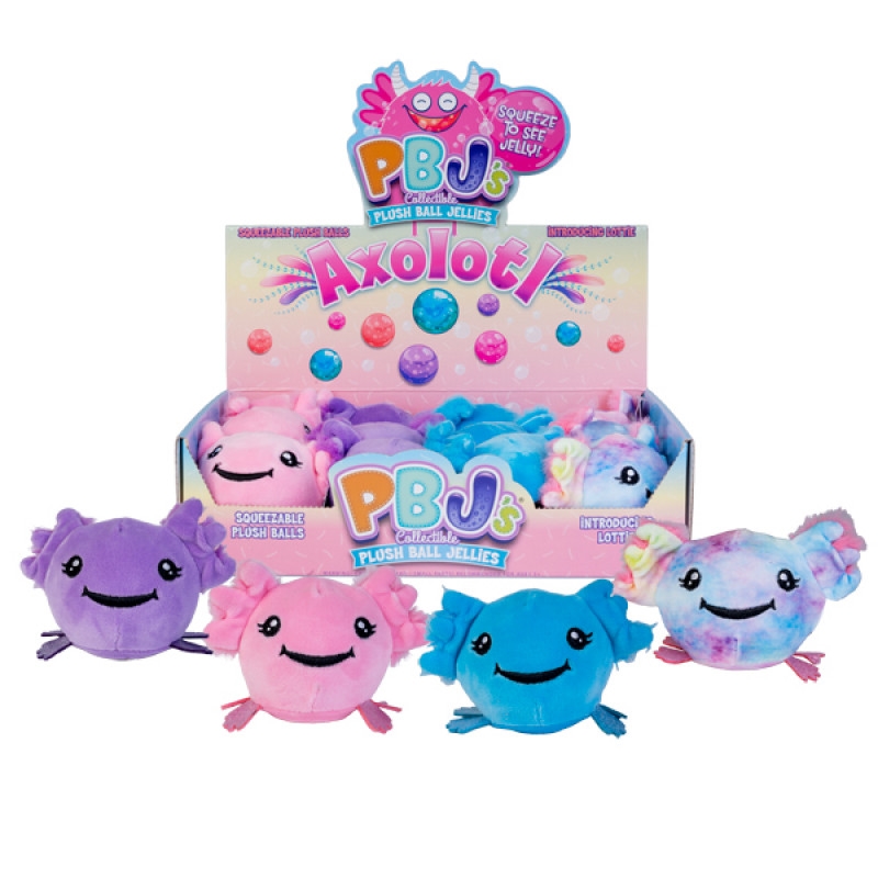 Axolotl Plush Ball Jellies (SENT AT RANDOM)/Product Detail/Toys