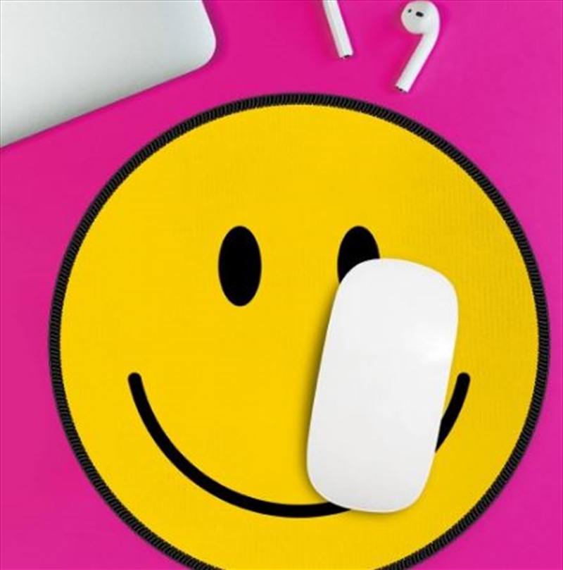 Happy Face Mouse Mat/Product Detail/Stationery