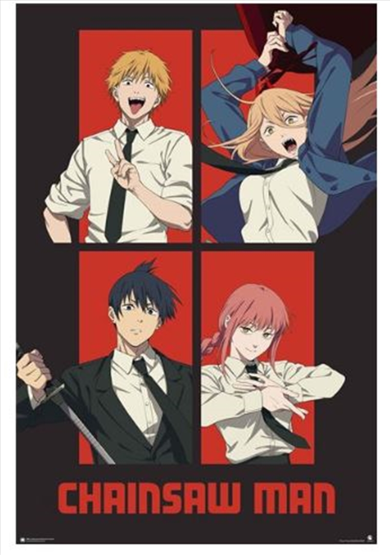 Chainsaw man - Panels - Reg Poster/Product Detail/Posters & Prints