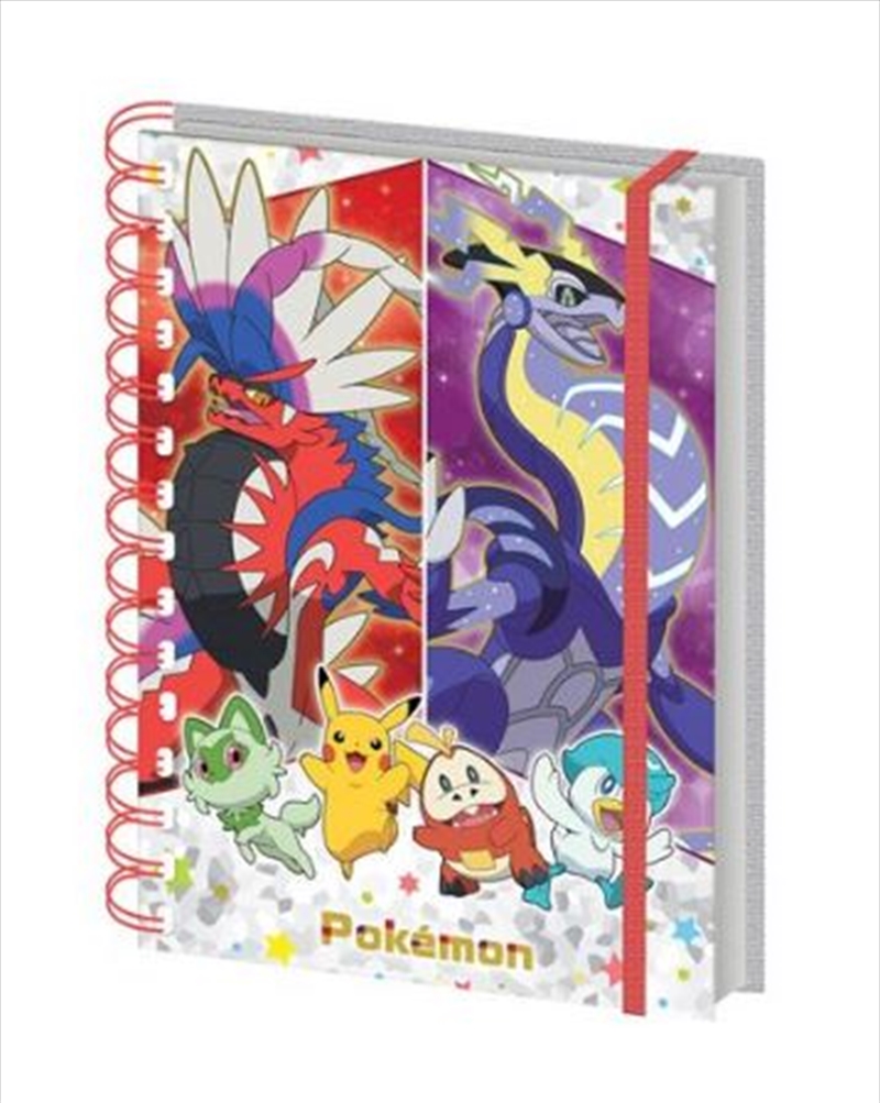 Pokemon - Scarlet & Voilet - A5 Wiro Notebook/Product Detail/Stationery