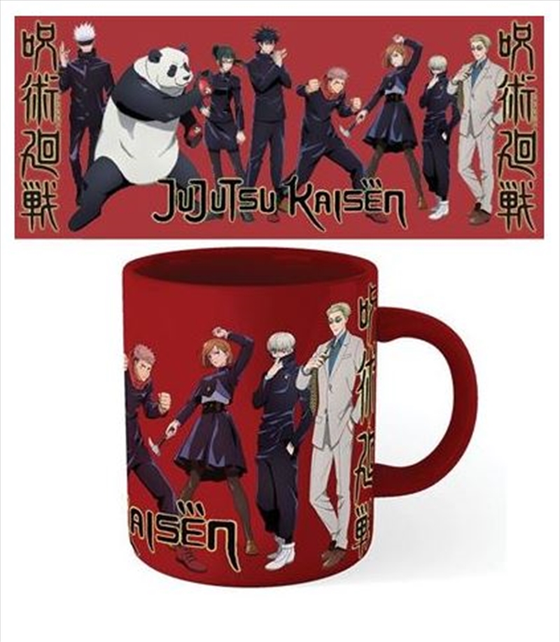 Jujutsu Kaisen - Group Red - Coloured Mug/Product Detail/Mugs