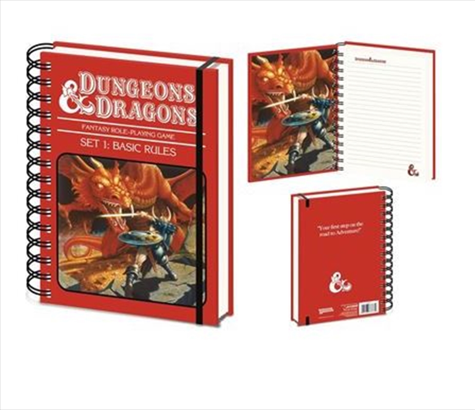Dungeons & Dragons - Basic Rules - A5 wiro Notebook/Product Detail/Stationery