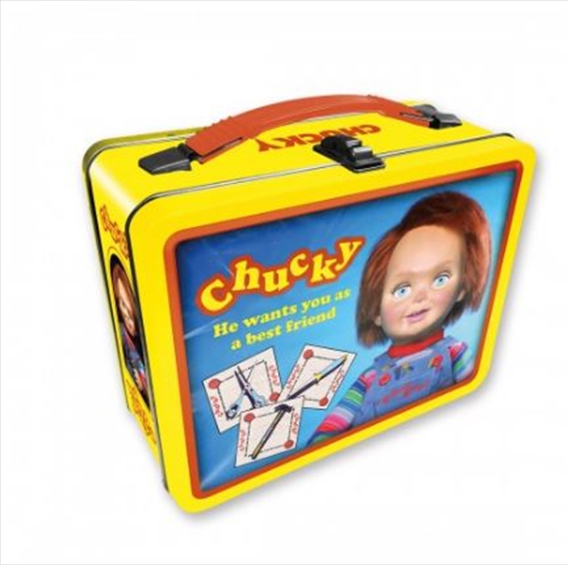 Chucky Tin Carry All Fun Box/Product Detail/Lunchboxes
