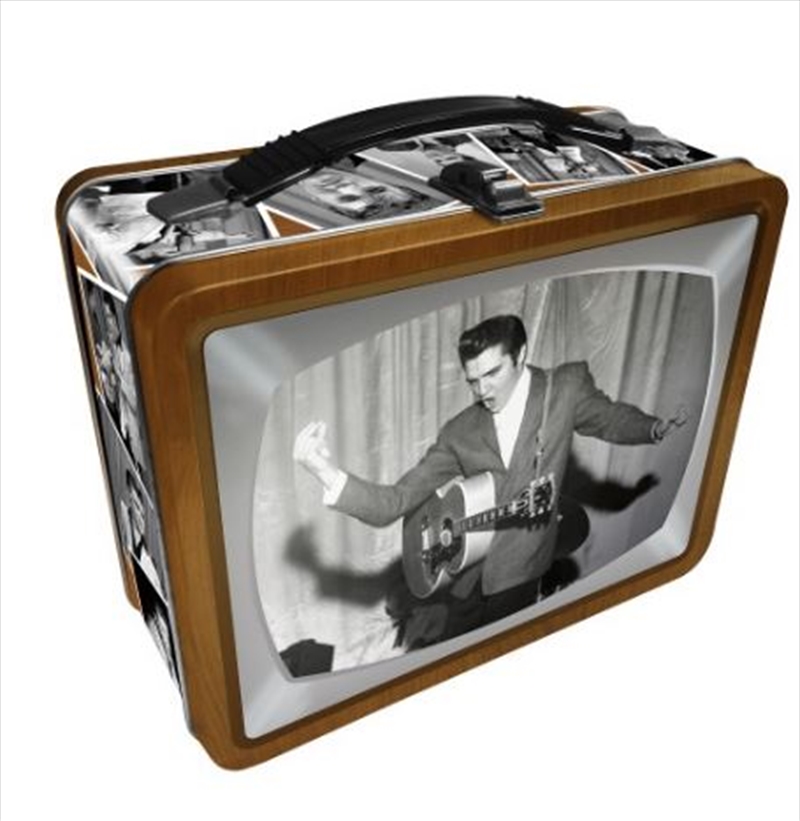 Elvis Tv Tin Carry All/Product Detail/Lunchboxes