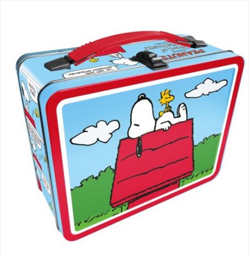Peanuts Snoopy Tin Carry All/Product Detail/Lunchboxes