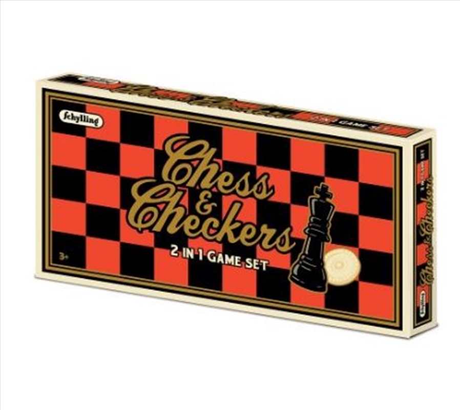 2-In-1 Chess & Checkers Set/Product Detail/Board Games