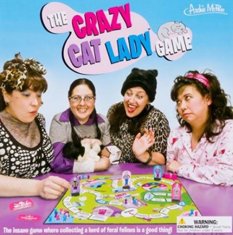 Archie Mcphee - Crazy Cat Lady Board Game/Product Detail/Games