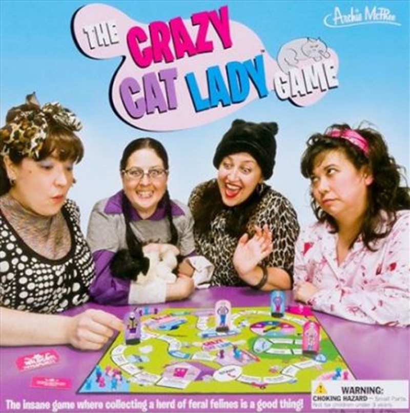 Archie Mcphee - Crazy Cat Lady Board Game/Product Detail/Board Games