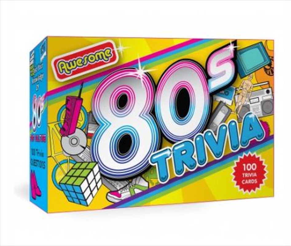 Awesome 80s Trivia/Product Detail/Card Games