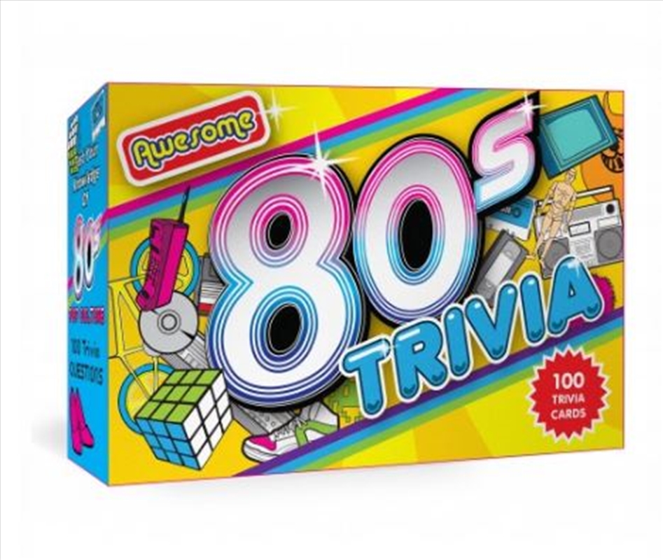 Awesome 80's Trivia/Product Detail/Card Games