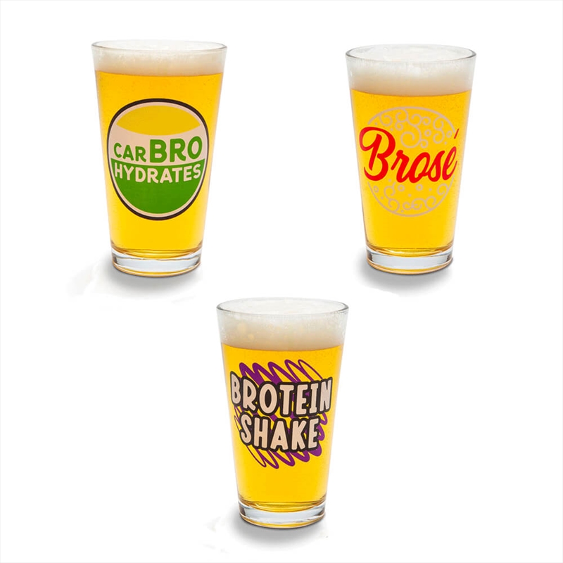 Bigmouth - Beer Bro's Beer Glass/Product Detail/Beer
