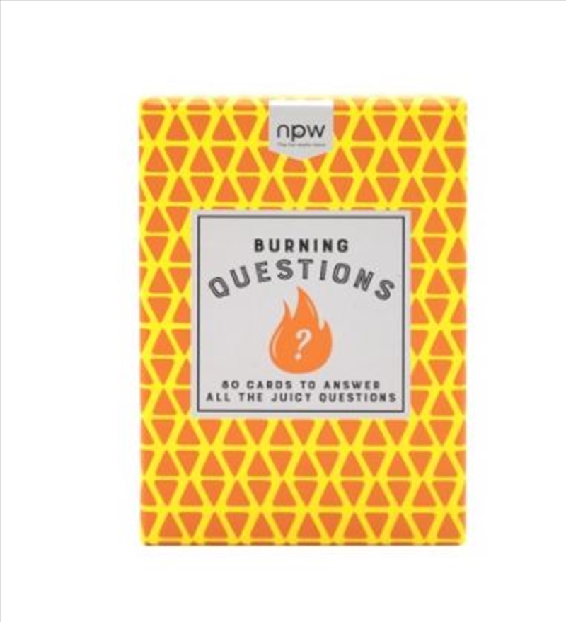 Buy Burning Question Cards Online Sanity