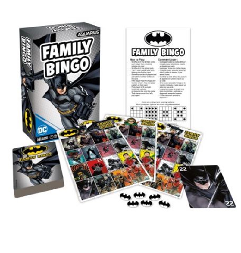 Dc Batman Family Bingo/Product Detail/Games