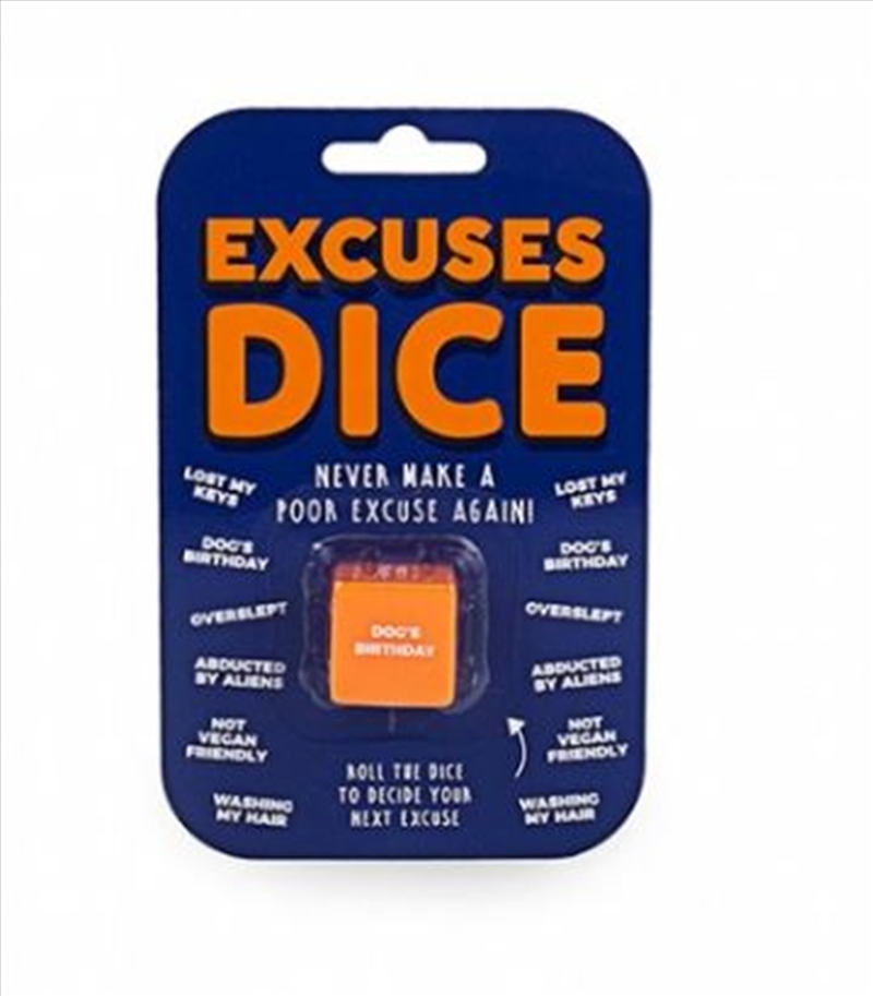 Excuses Dice/Product Detail/Games