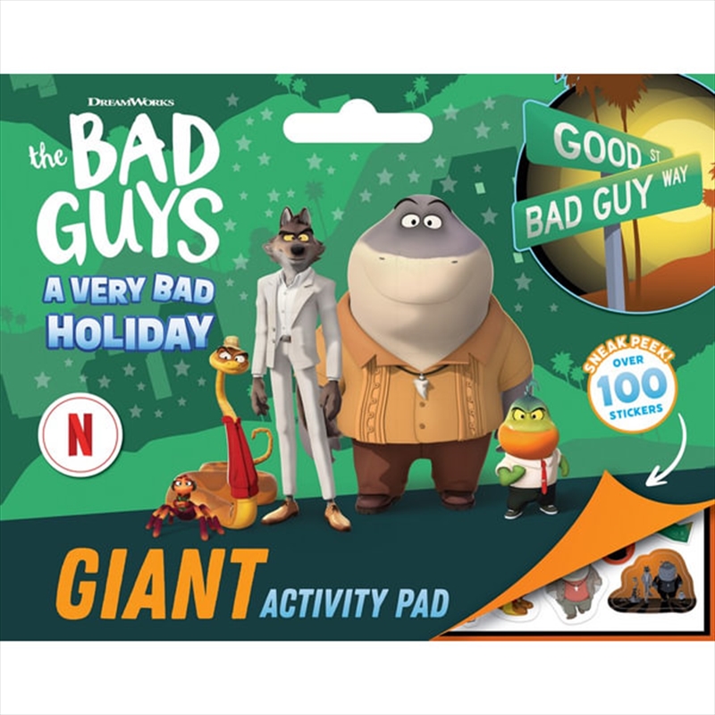 The Bad Guys: A Very Bad Holiday: Giant Activity Pad (DreamWorks)/Product Detail/Kids Activity Books