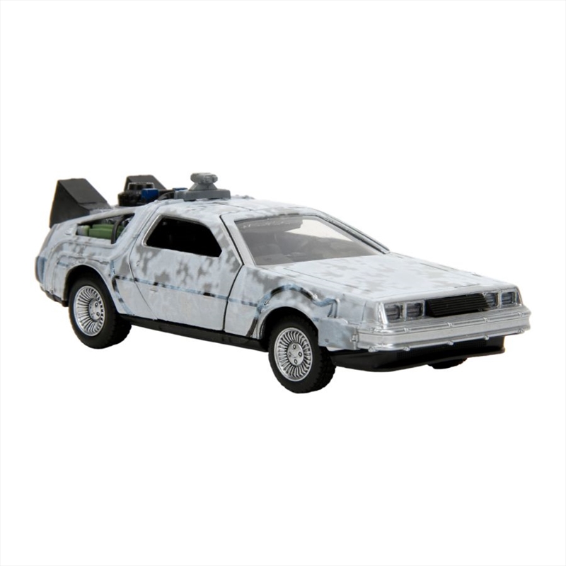 Back to the Future - Time Machine (Frost Covered) 1:32 Scale Die-Cast/Product Detail/Figurines