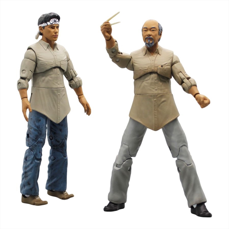 Karate Kid Mr. Miyagi and Daniel Miyagi-Do Training Action Box Set/Product Detail/Figurines