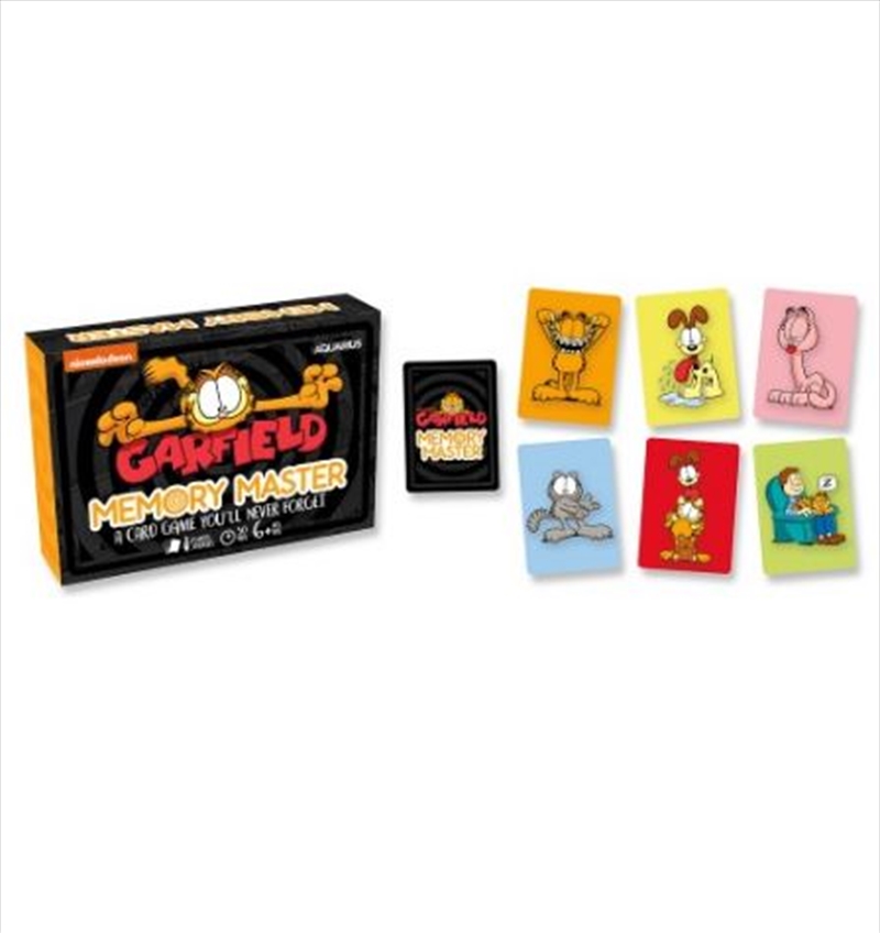 Garfield Memory Master Card Game/Product Detail/Card Games