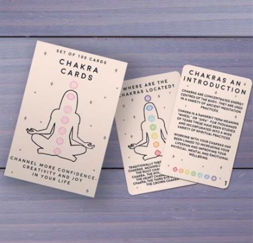 Gift Republic - Chakra Cards/Product Detail/Card Games