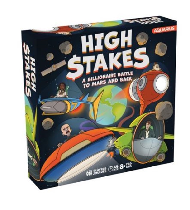 High $takes- Billionaire Battle to Mars Board Game/Product Detail/Games