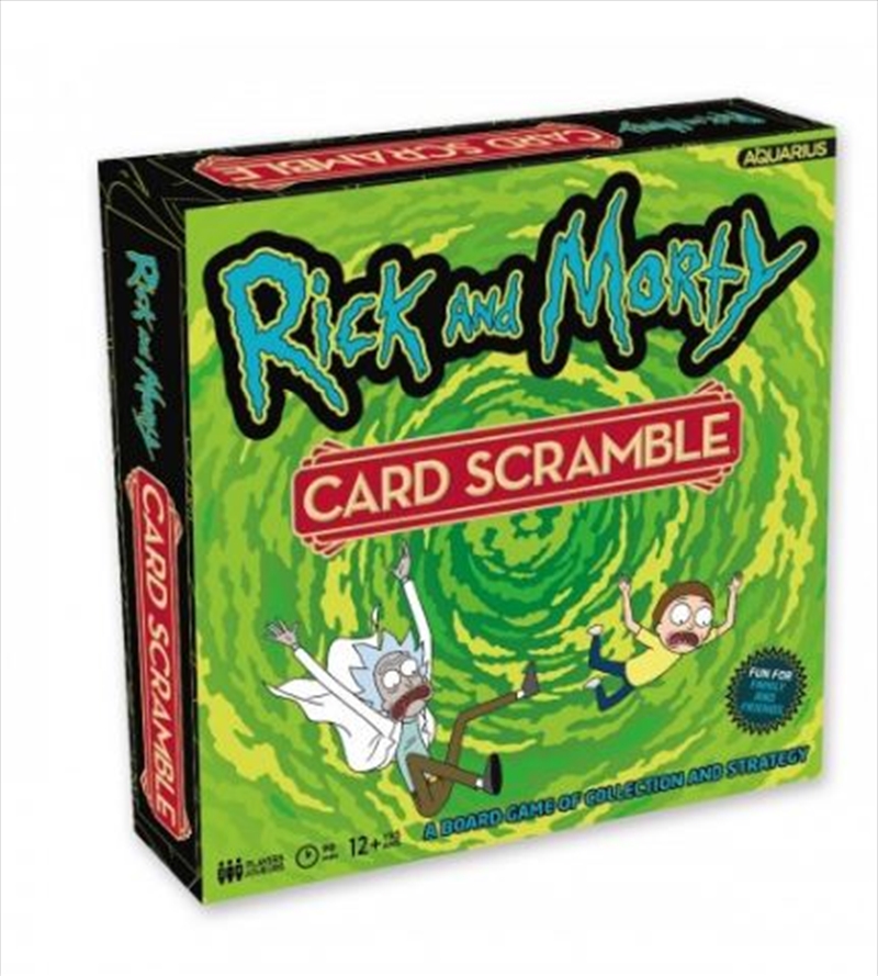 Rick & Morty Card Scramble Board Game/Product Detail/Games