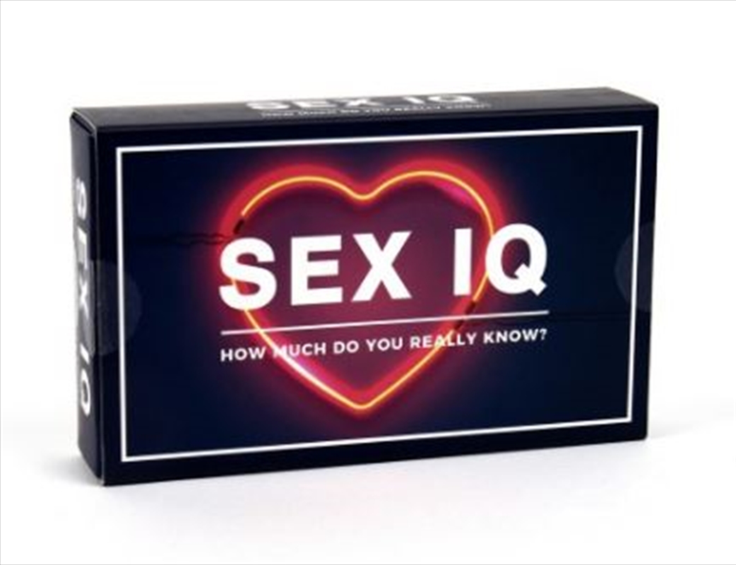 Sex Iq Test/Product Detail/Card Games
