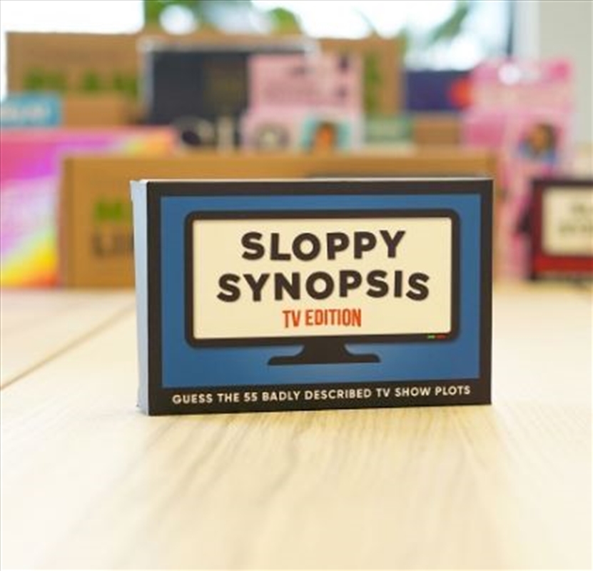 Sloppy Synopsis - Tv Edition/Product Detail/Card Games